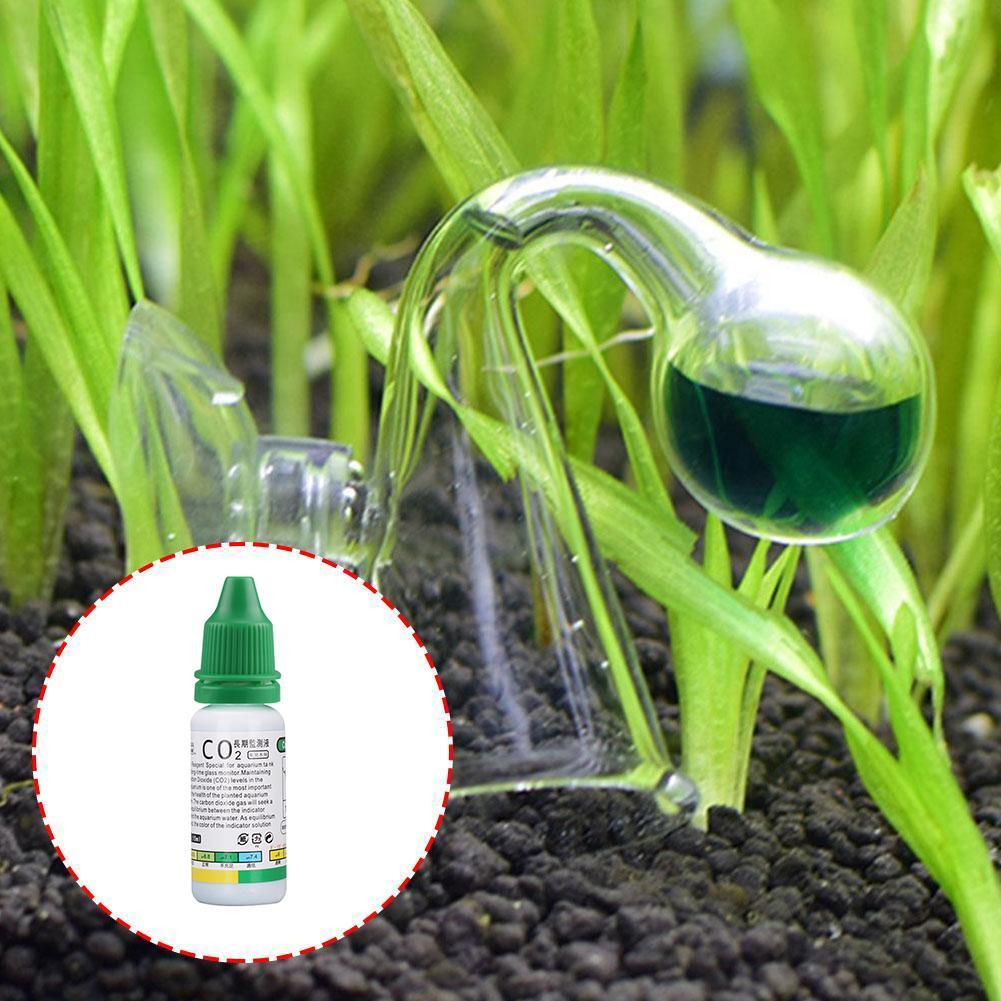 Glass Co2 Drop Checker - 15ml Fish Tank CO2 Diffuse Glass