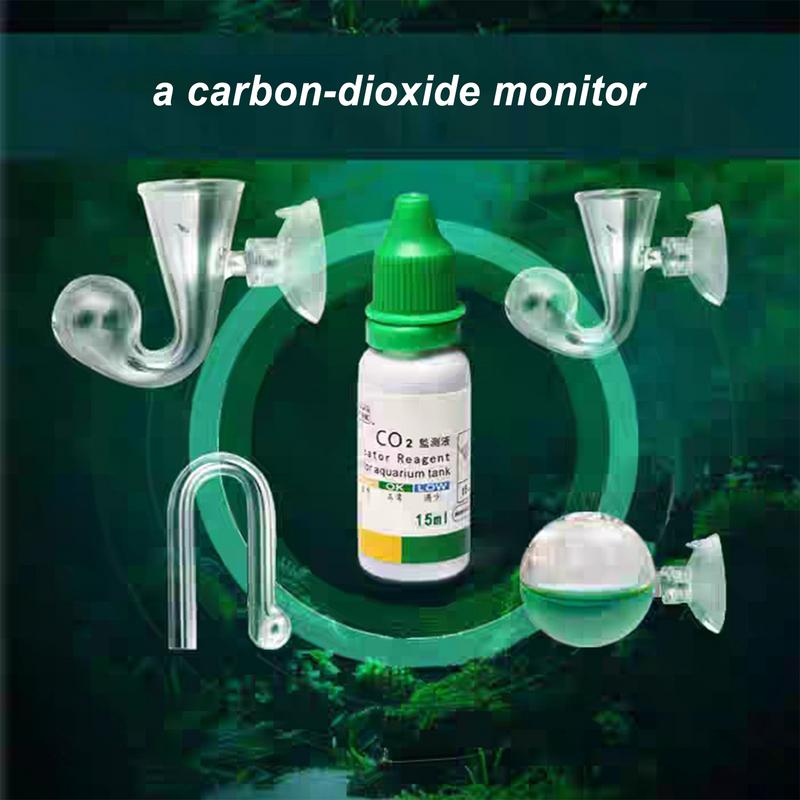 Aquarium CO2 Indicator Solutio – обзор и цена Glass Co2 Drop Checker