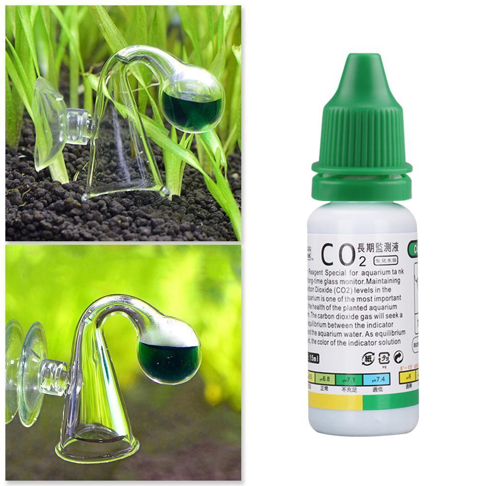 15ml Fish Tank CO2 Diffuse Gla – обзор и цена Glass Co2 Drop Checker