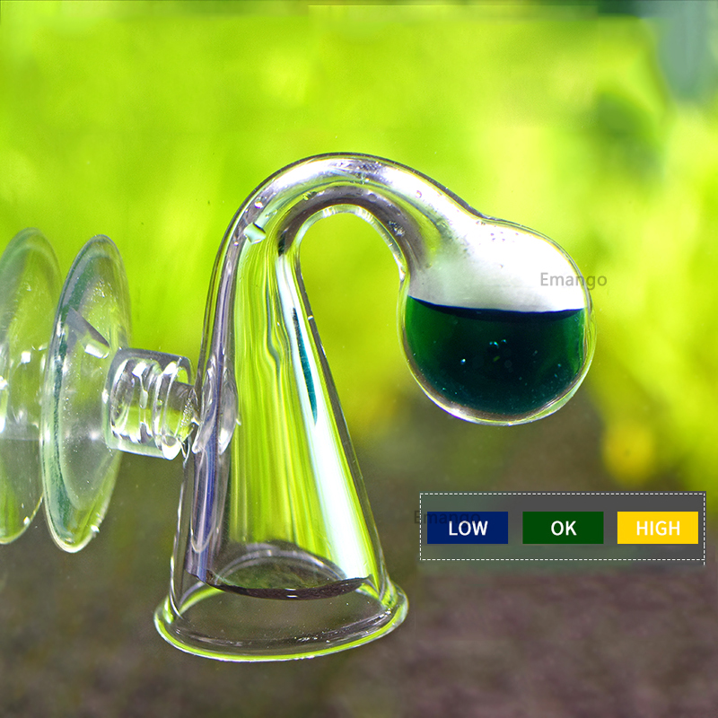 CO2 Fish Tank Diffuse Glass Dr – обзор и цена Glass Co2 Drop Checker