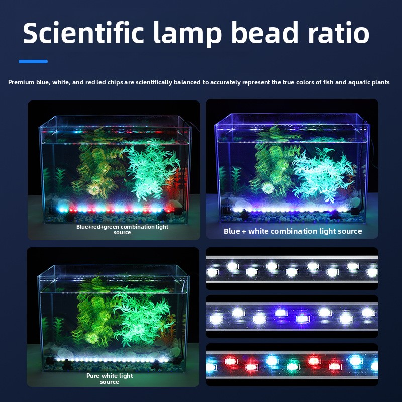 Aquarium LED Light Waterproof  – обзор и цена Aquarium Plant Ornament