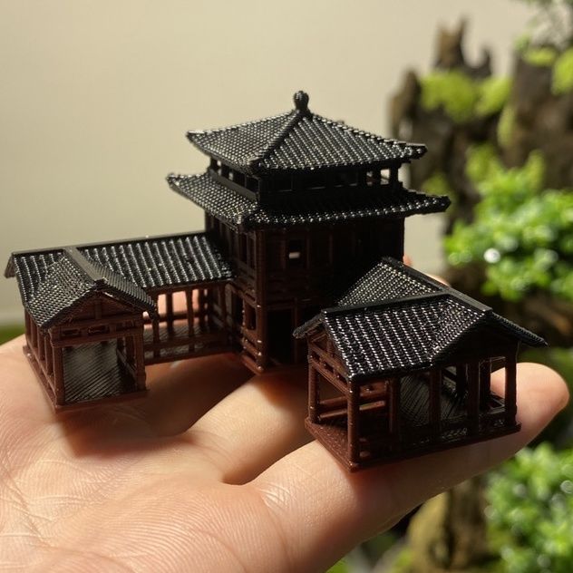 Plastics Chinese Style Ancient – обзор и цена Aquarium Plant Ornament