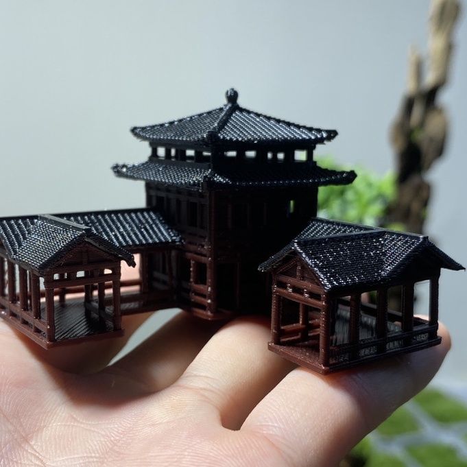 Plastics Chinese Style Ancient – обзор и цена Aquarium Plant Ornament