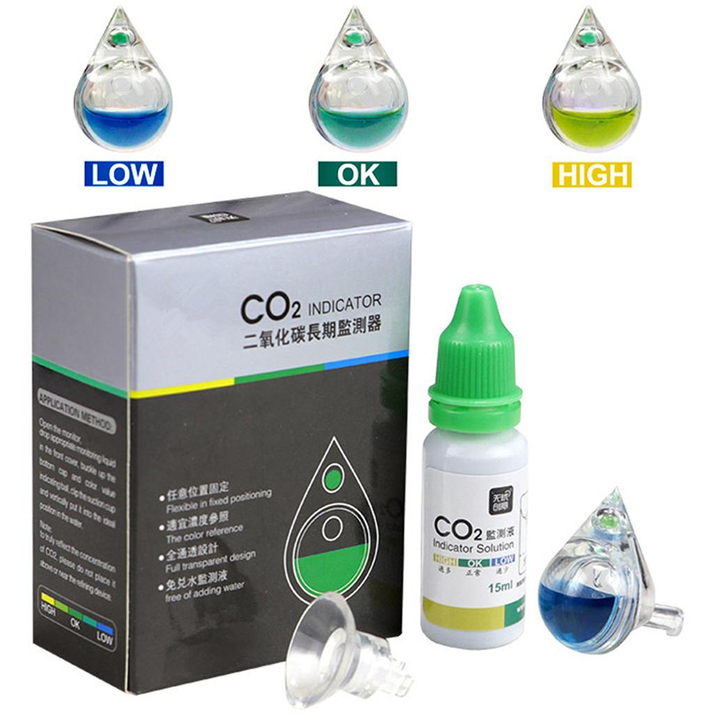 CO2 Drop Checker Aquarium Moni – обзор и цена Glass Co2 Drop Checker