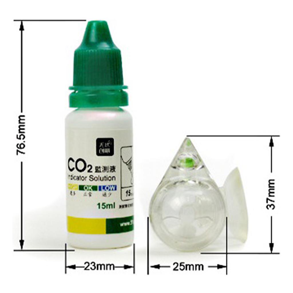 CO2 Drop Checker Aquarium Moni – обзор и цена Glass Co2 Drop Checker