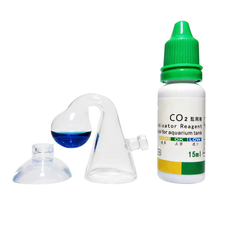 Aquarium CO2 Indicator DIY Fis – обзор и цена Glass Co2 Drop Checker