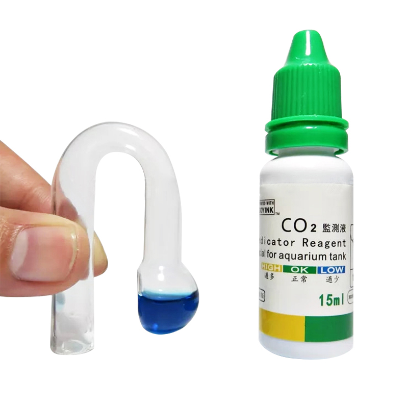 Aquarium CO2 Indicator DIY Fis – обзор и цена Glass Co2 Drop Checker