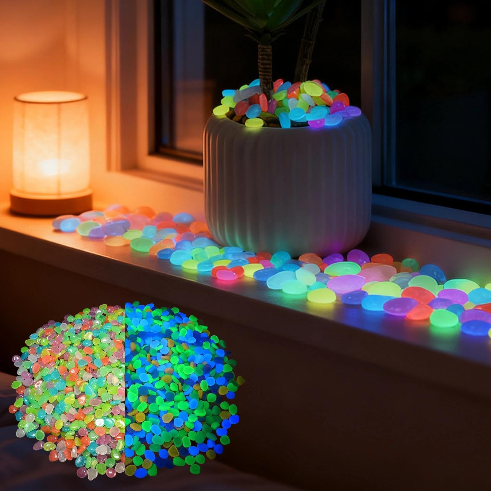 Potted Plants Glow In The Dark – обзор и цена Aquarium Plant Ornament