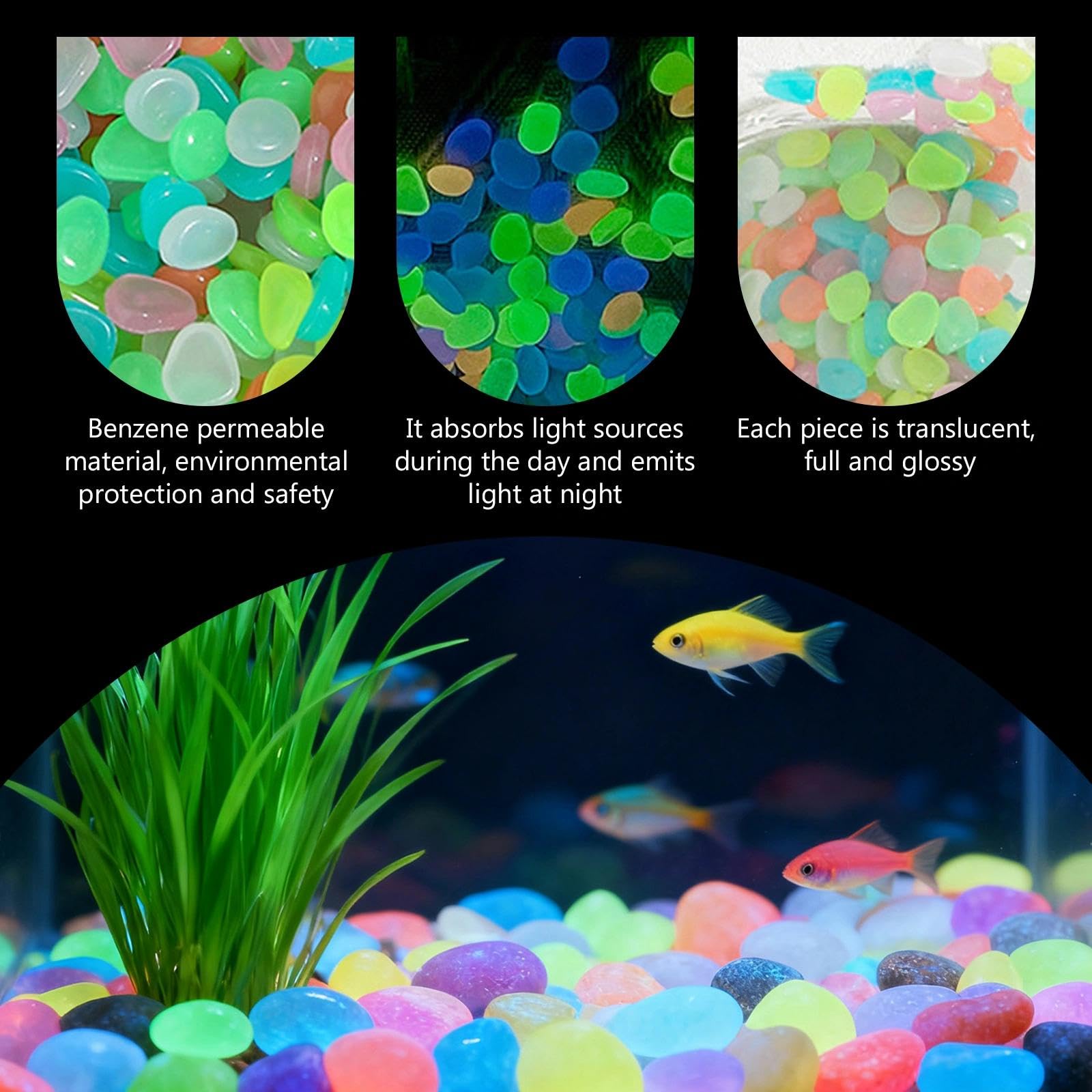 Potted Plants Glow In The Dark – обзор и цена Aquarium Plant Ornament