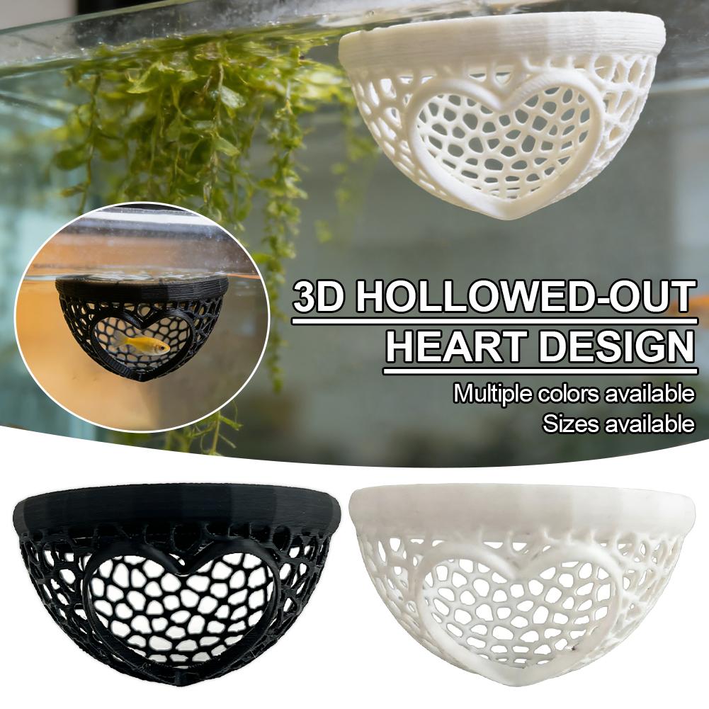 Heart-Shaped Aquarium Hideaway – обзор и цена Planted Aquarium Without Fish