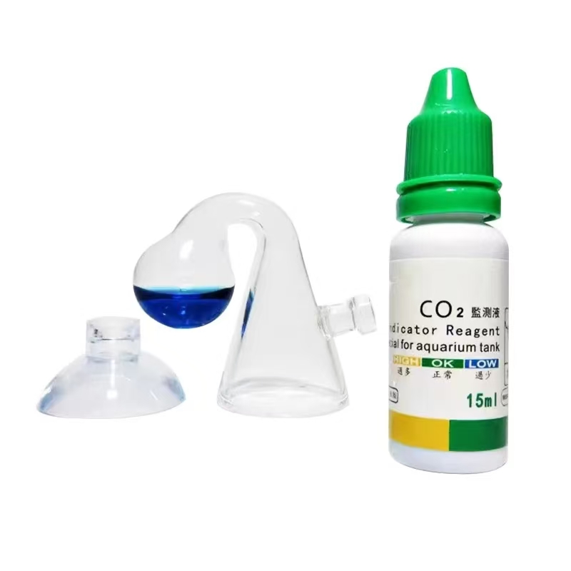 Aquarium CO2 Indicator Solutio – обзор и цена Glass Co2 Drop Checker
