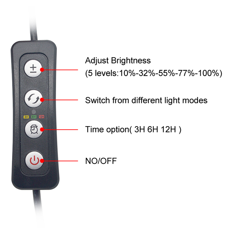 Aquarium LED Light for 16-64CM – обзор и цена Aquarium Plant Ornament