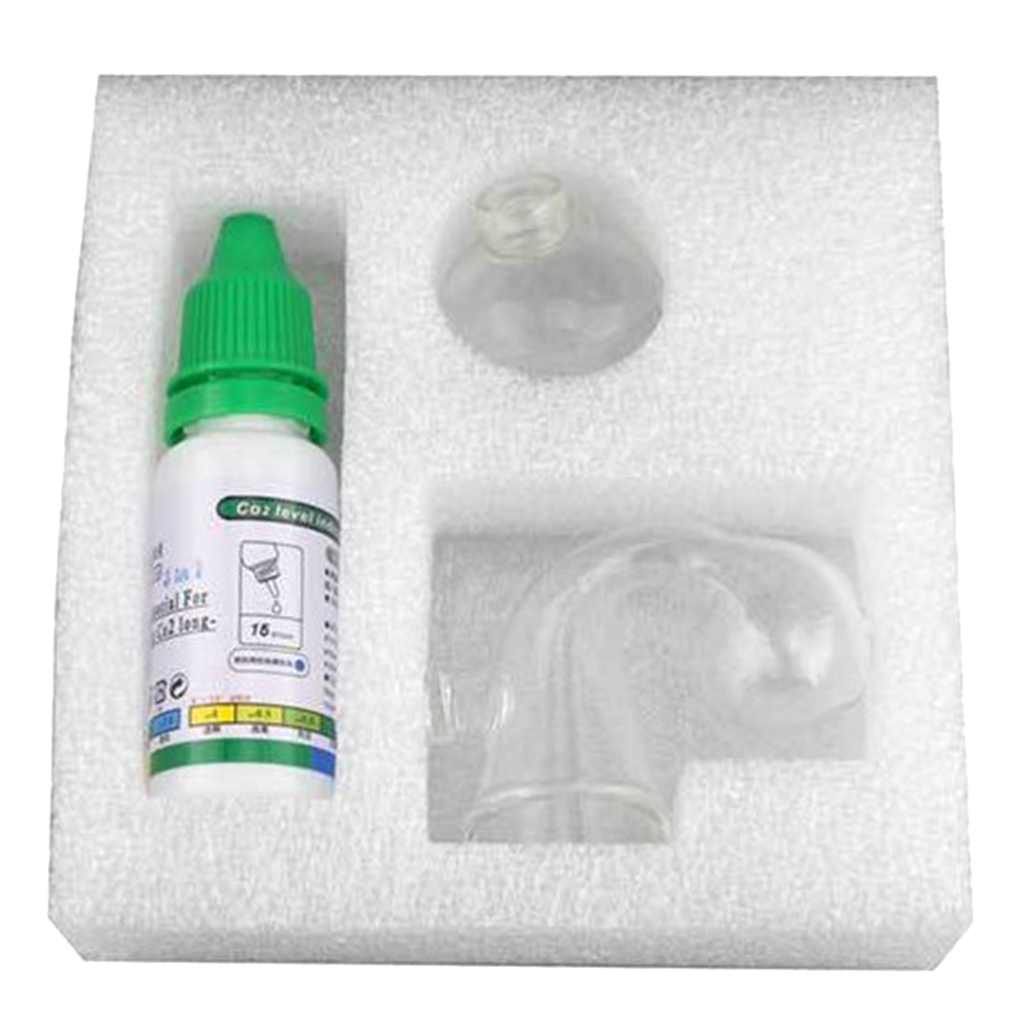 Aquarium CO2 Indicator Solutio – обзор и цена Glass Co2 Drop Checker