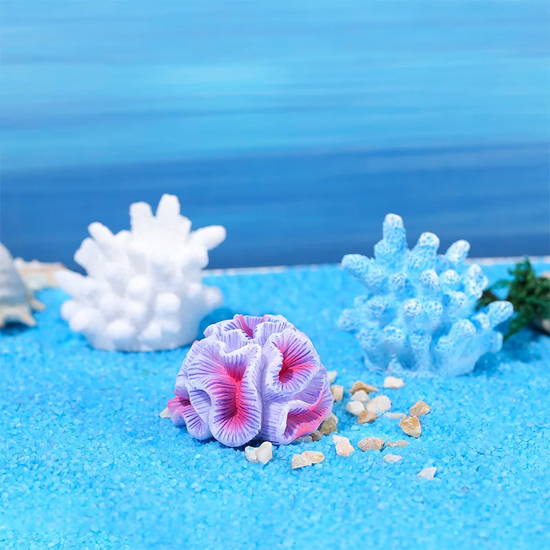 Colorful Resin Aquarium Mini A – обзор и цена Aquarium Plant Ornament