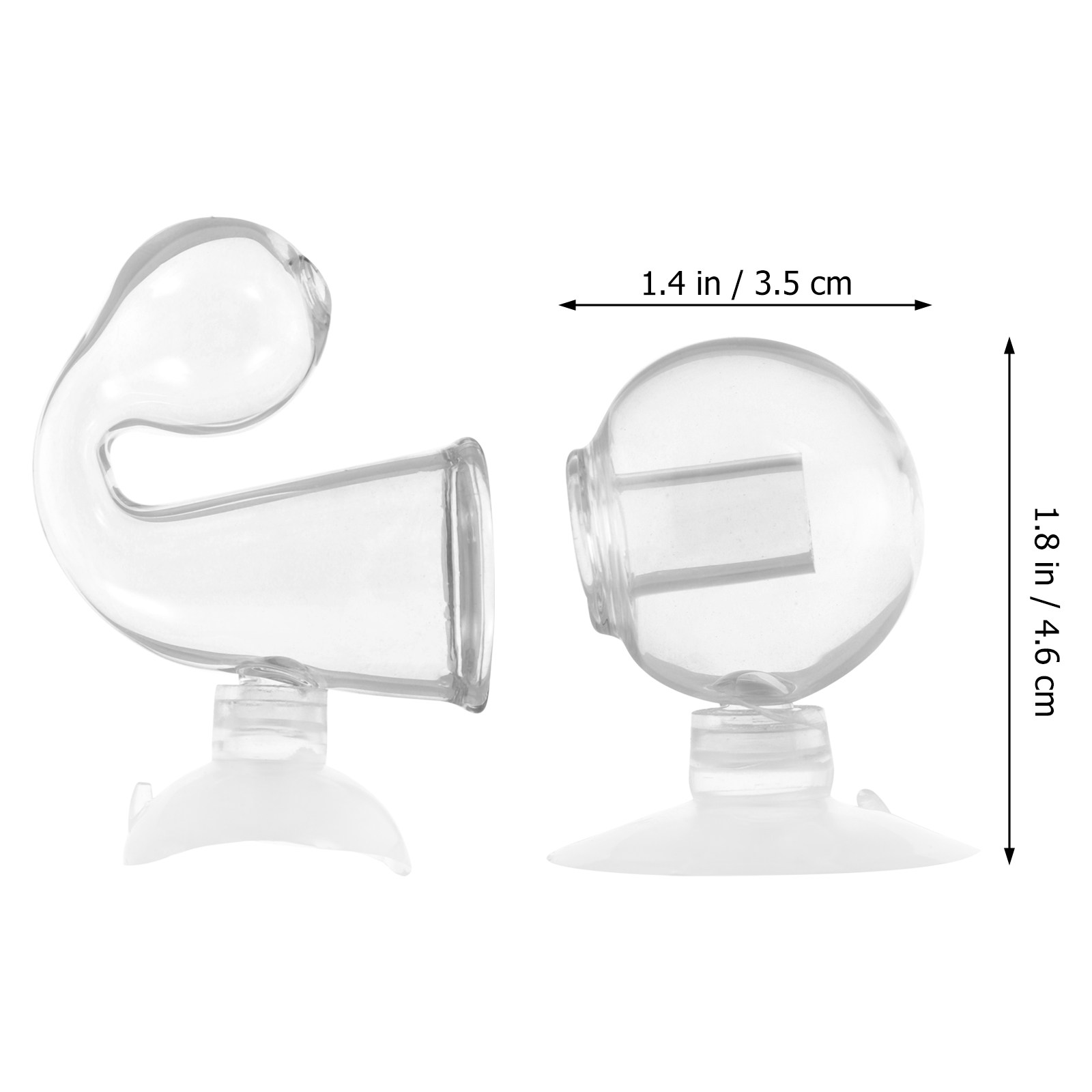 2Pcs Co2 Drop Glass Checker Aq – обзор и цена Glass Co2 Drop Checker