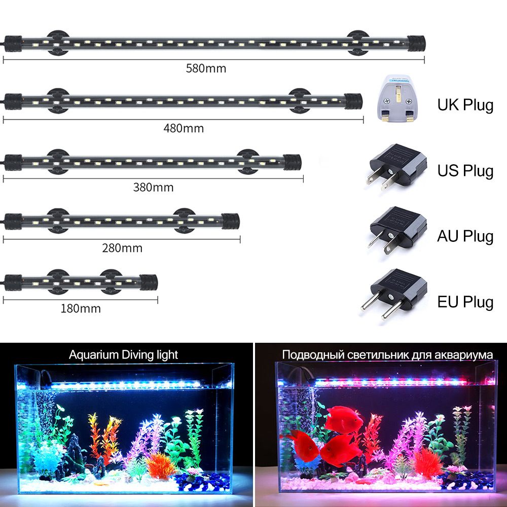 90-260V Aquarium Light LED Wat – обзор и цена Aquarium Plant Ornament
