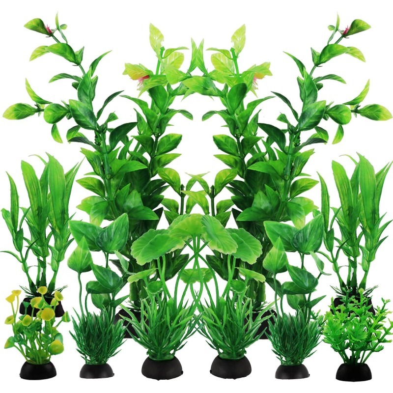 10/20Pcs Artificial Aquarium P – обзор и цена Aquarium Plant Ornament