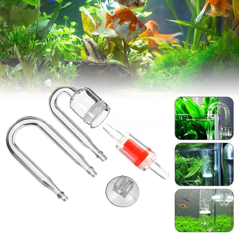4pcs Set DIY CO2 Diffuser For  – обзор и цена Aquarium Plants Book